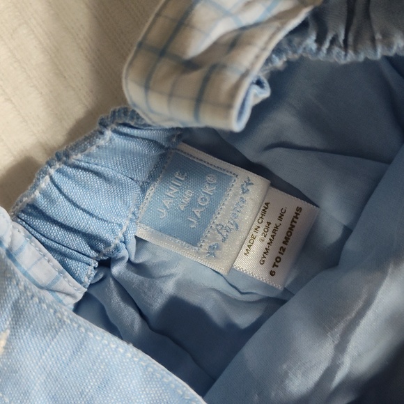 Janie and Jack baby boy size 6-12m 5 pc lot - Picture 6 of 12